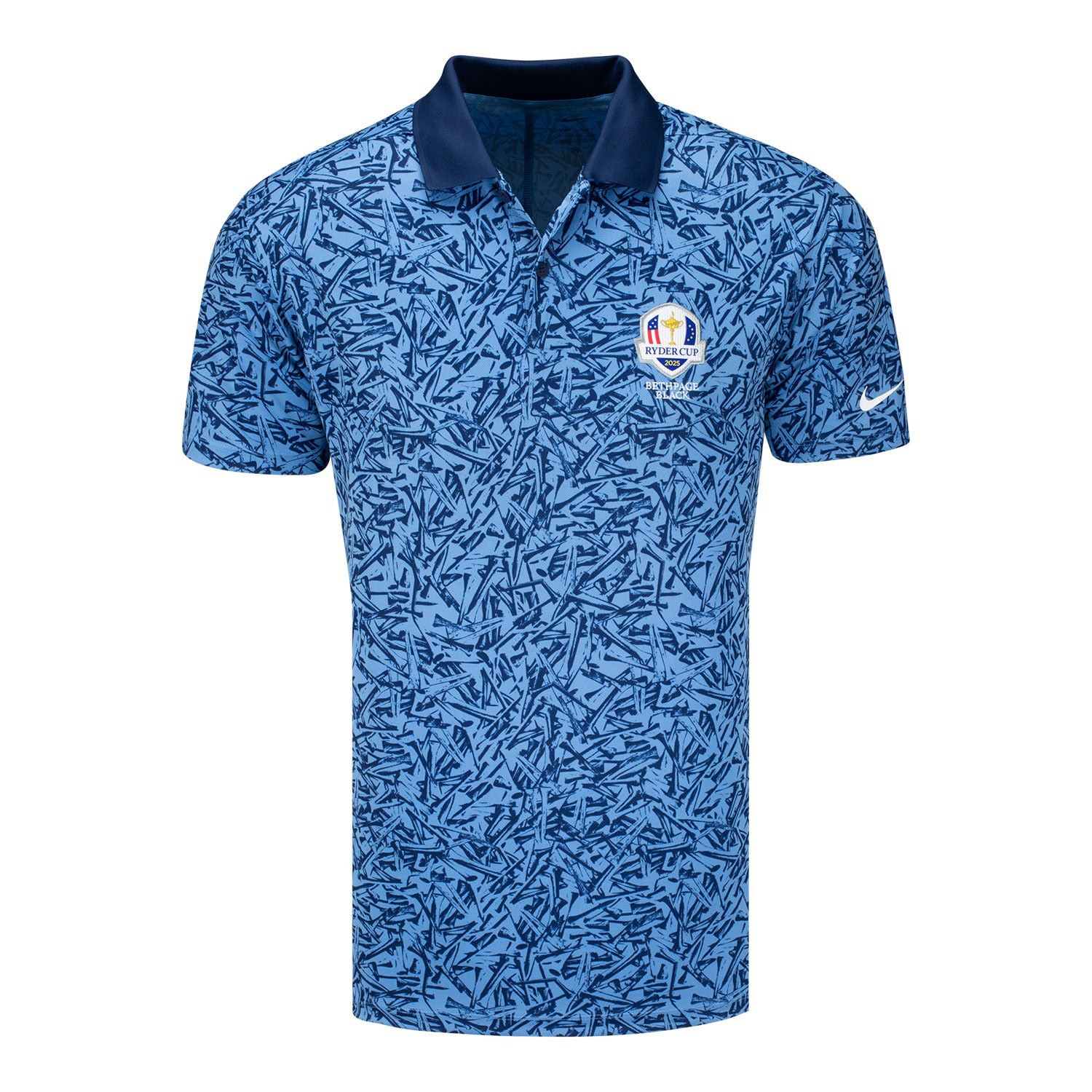  2025 Ryder Cup Tour Golf Pattern Polo Shirt Golf Gift Ideas For Dad