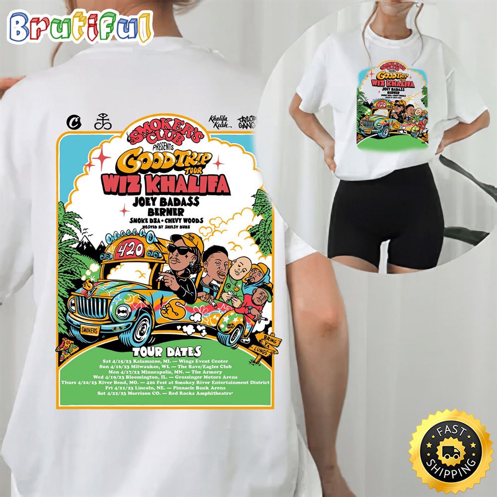  High School Reunion Tour Wiz Khalifa Art Design Shirt