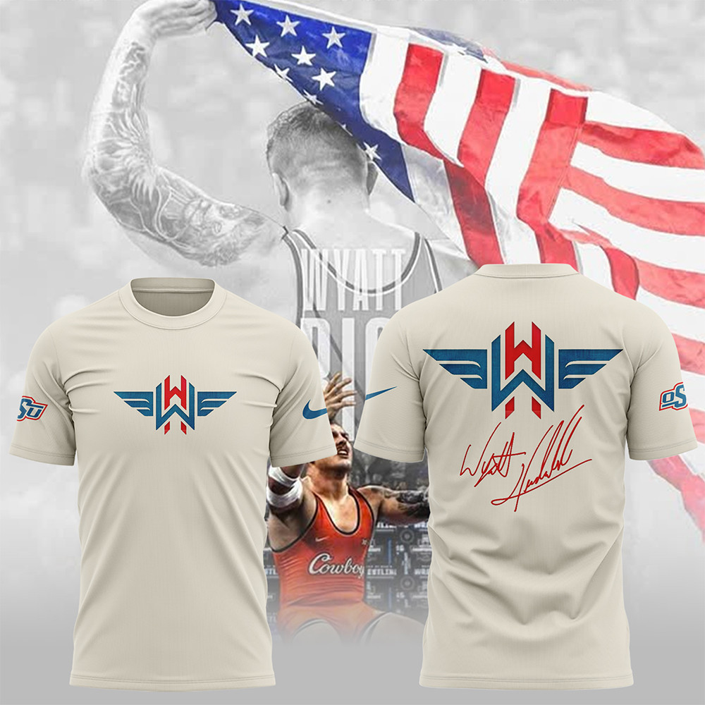  Wyatt Hendrickson New White TShirt