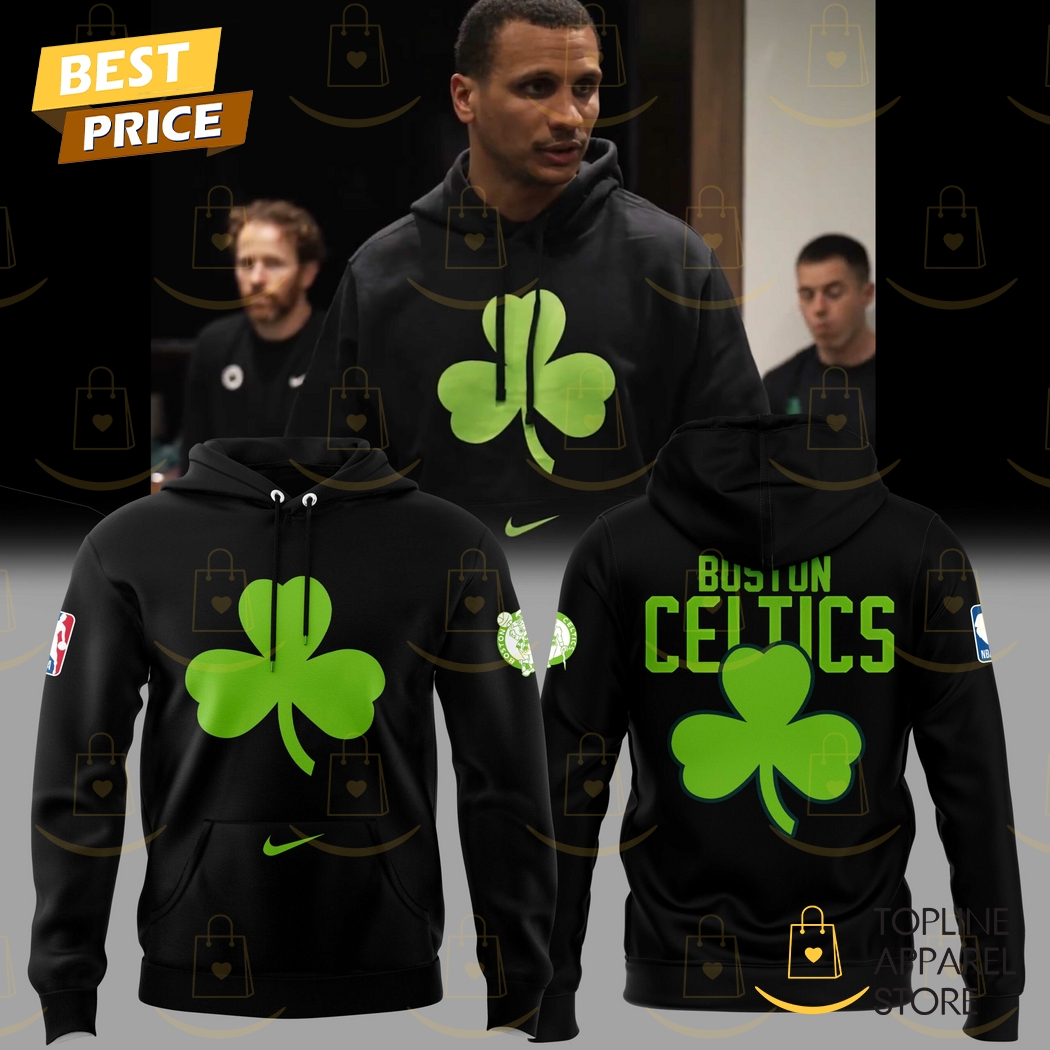 2024-2025-2025 Boston Celtics Basketball Team Hoodie - Black