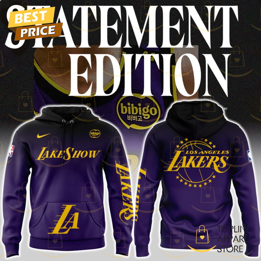2024-2025-2025 Los Angeles Lakers - Lake Show Design Hoodie