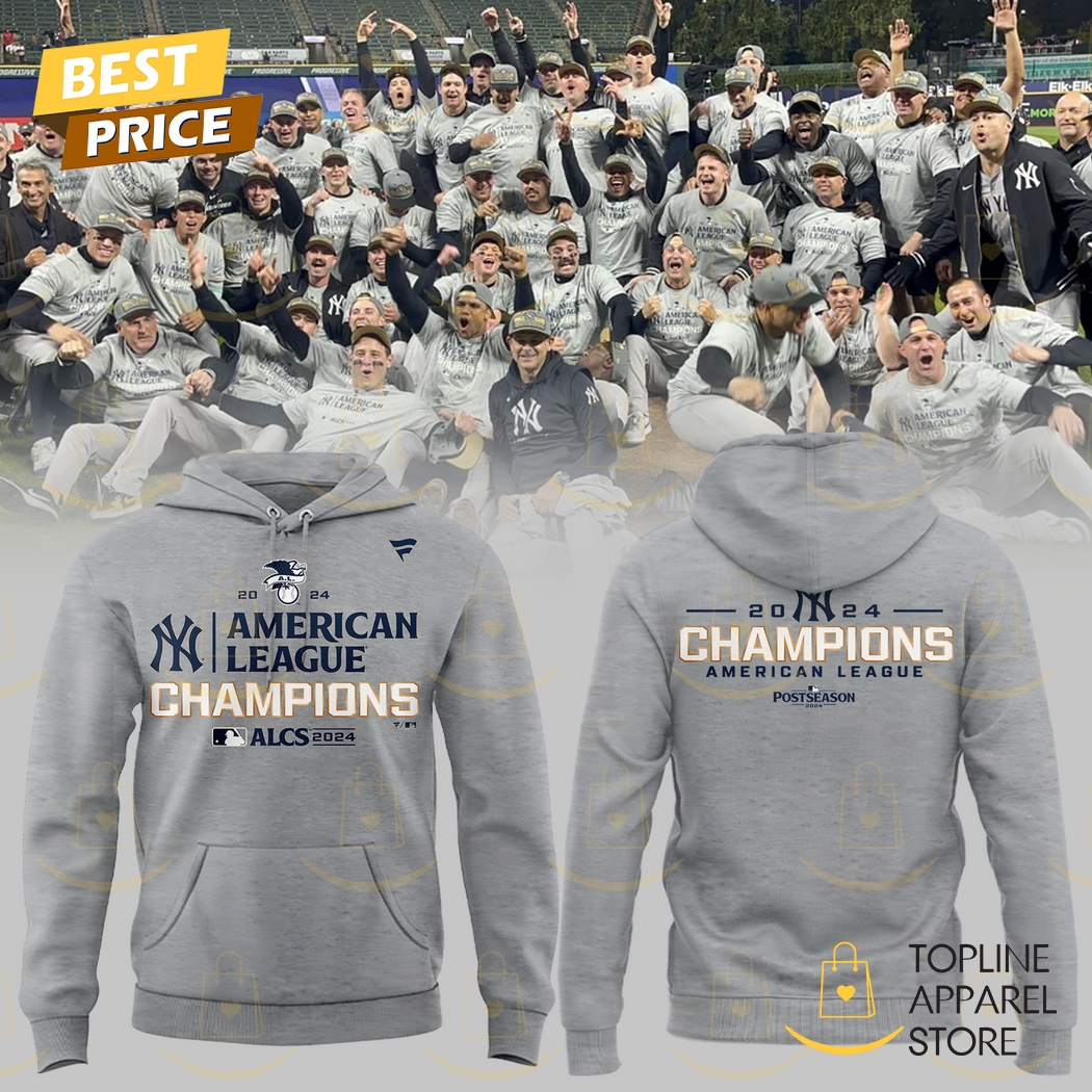 2024-2025 American League Champions New York Yankees Hoodie