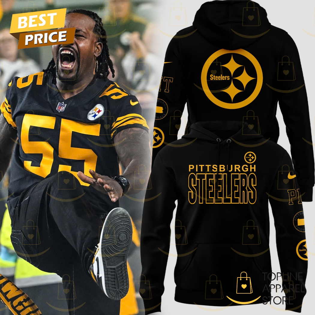 2024-2025 Color Rush Pittsburgh Steelers Hoodie - Black