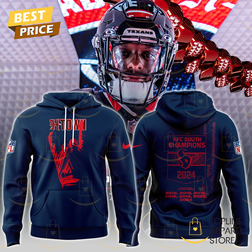 2024-2025 Houston Texans AFC South Champions Hoodie