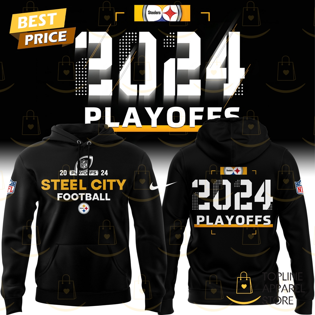 2024-2025 NFL Playoffs Pittsburgh Steelers Hoodie