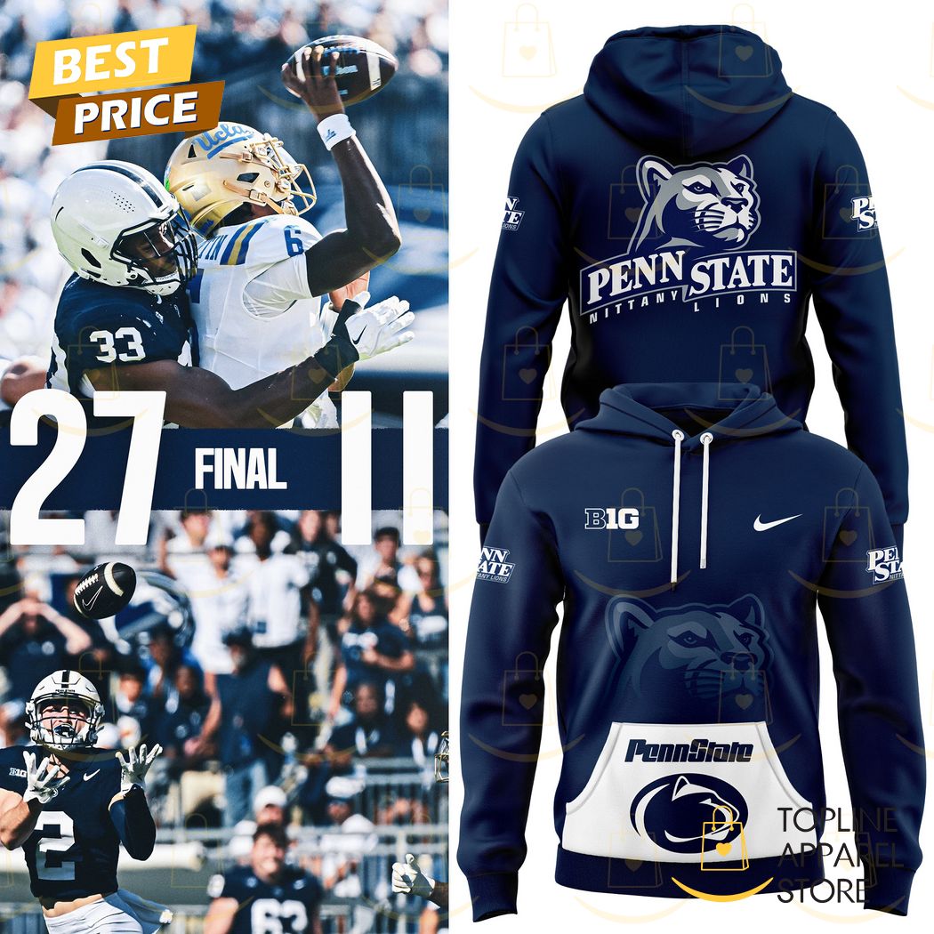 2024-2025 Penn State Nittany Lions Design Hoodie - Blue