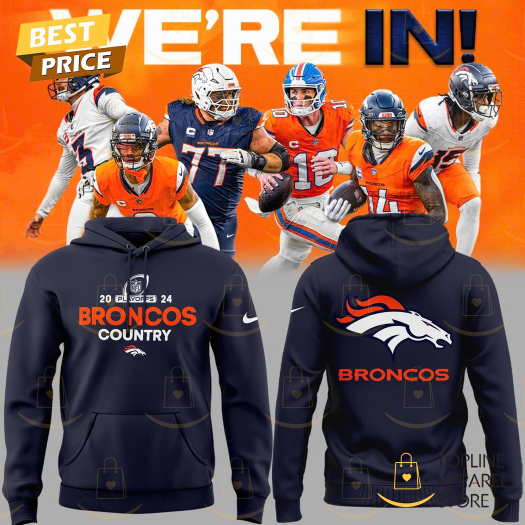 2024-2025 Playoffs Denver Broncos Country Hoodie