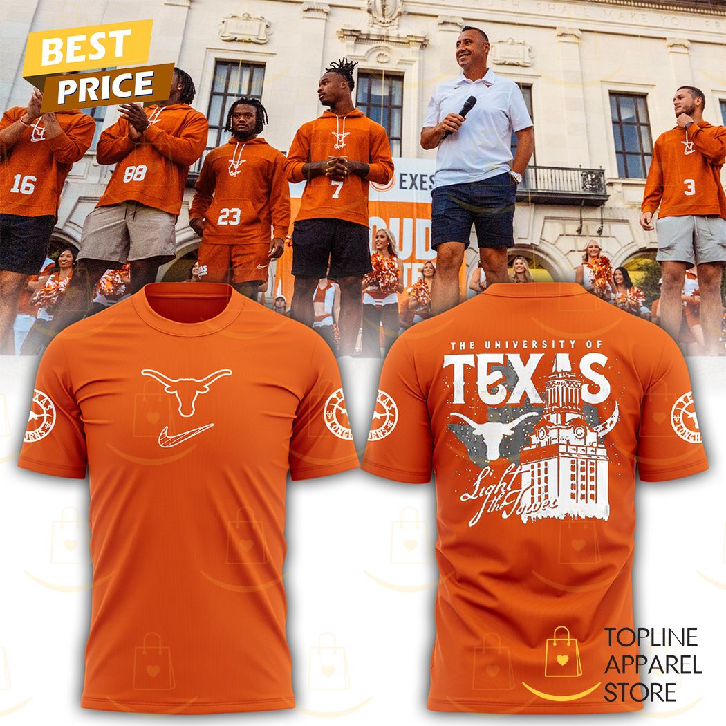 2024-2025 Texas Longhorns Football Logo Special 3D T-Shirt Premium Merchandise