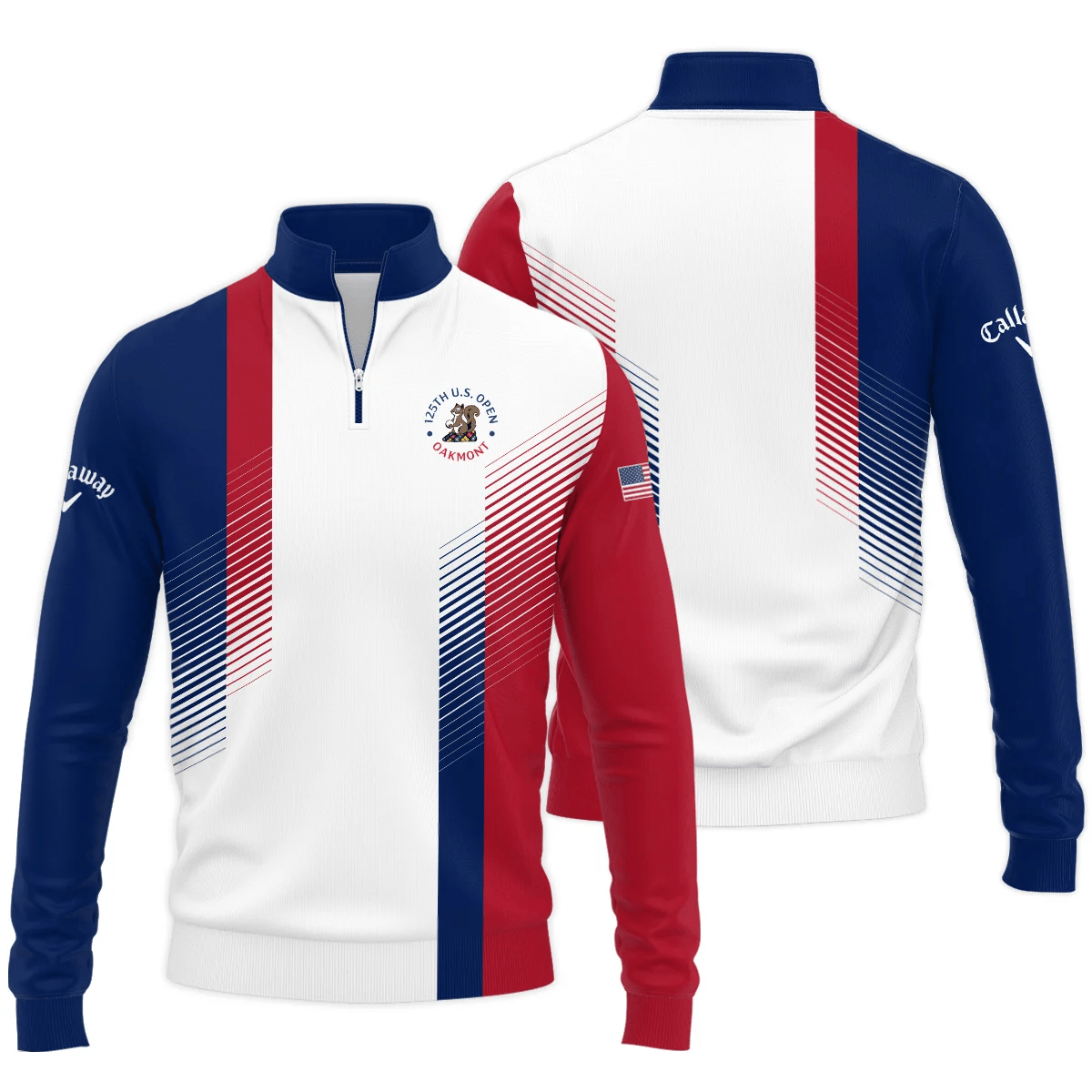 2025 125th U.S. Open Callaway Golf Quarter-Zip Shirt Golf Merch Fathers Day Gifts For Golfers
