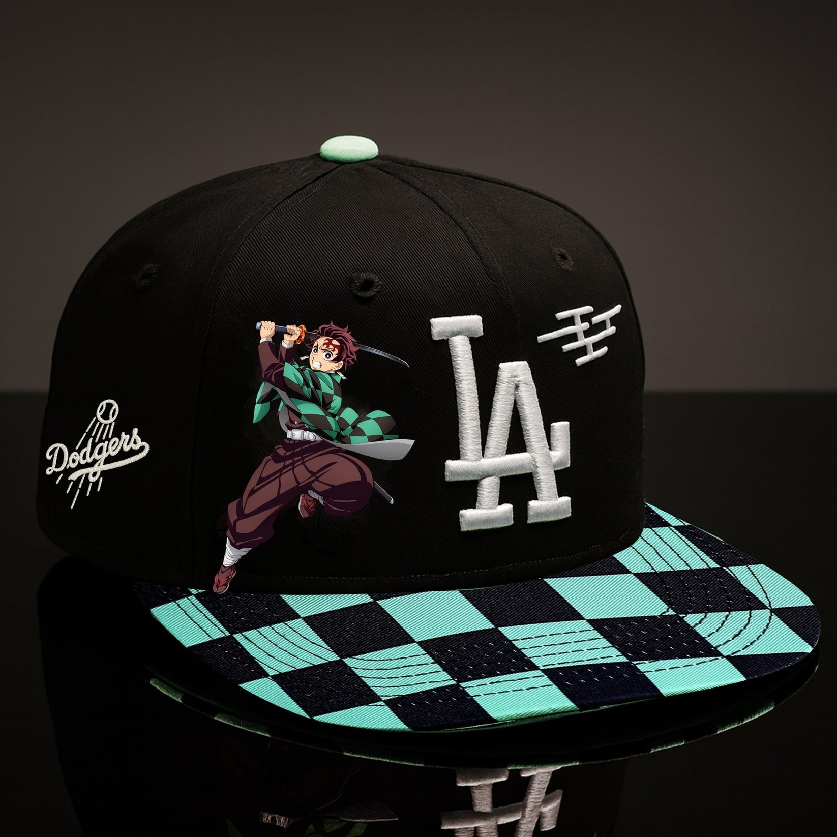2025 Dodgers x Demon Slayer Hat Fan Merch 