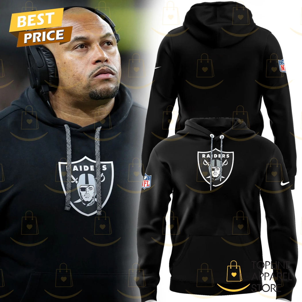2025 Las Vegas Raiders Football Hoodie - Black