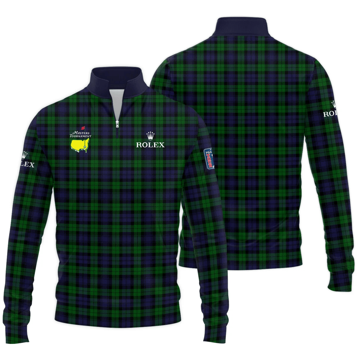 2025 Masters Tournament Rolex Golf Quarter-Zip Shirt Golf Merch Fathers Day Gifts For Golfers