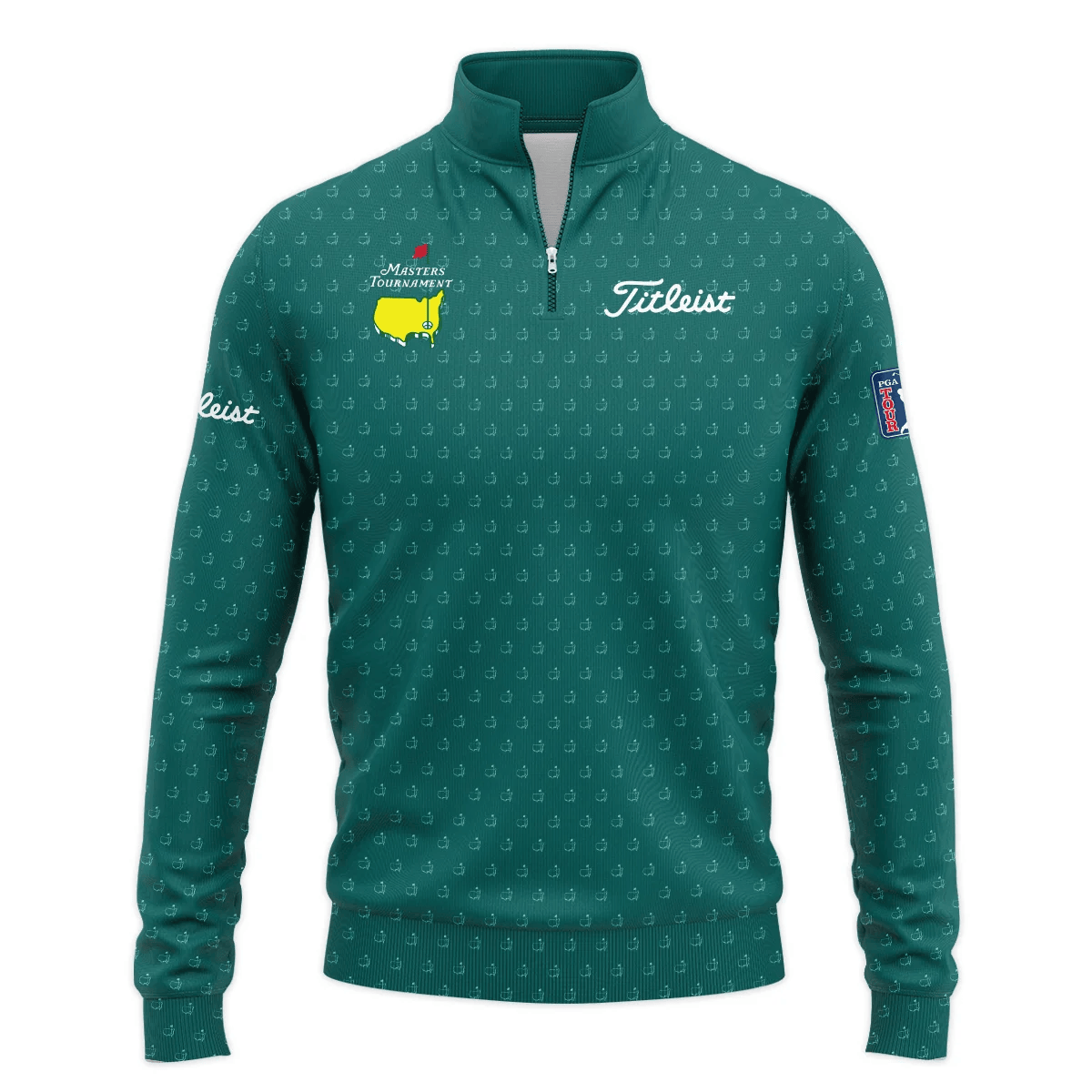 2025 Masters Tournament Titleist Golf Quarter-Zip Shirt Golf Merch Top Father's Day Gifts