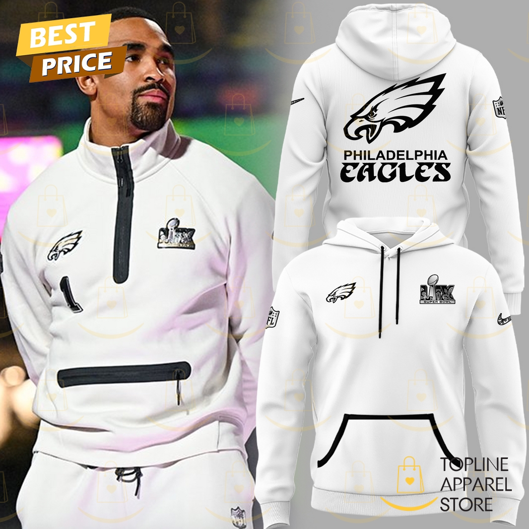 2025 Philadelphia Eagles Super Bowl LIX Hoodie Premium Merchandise