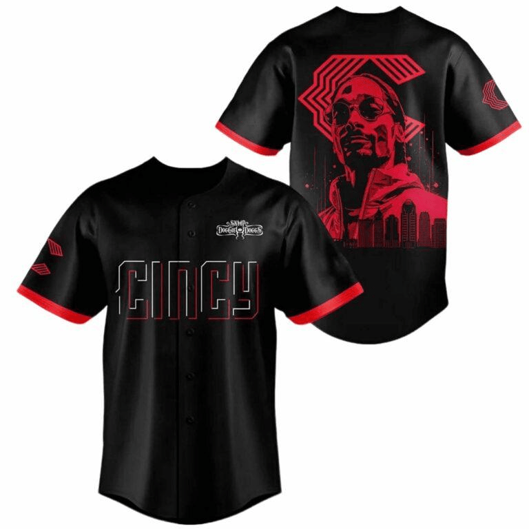 2025 Reds x Snoop Dogg Post-Game Concert Jersey Best Gifts For Husband 