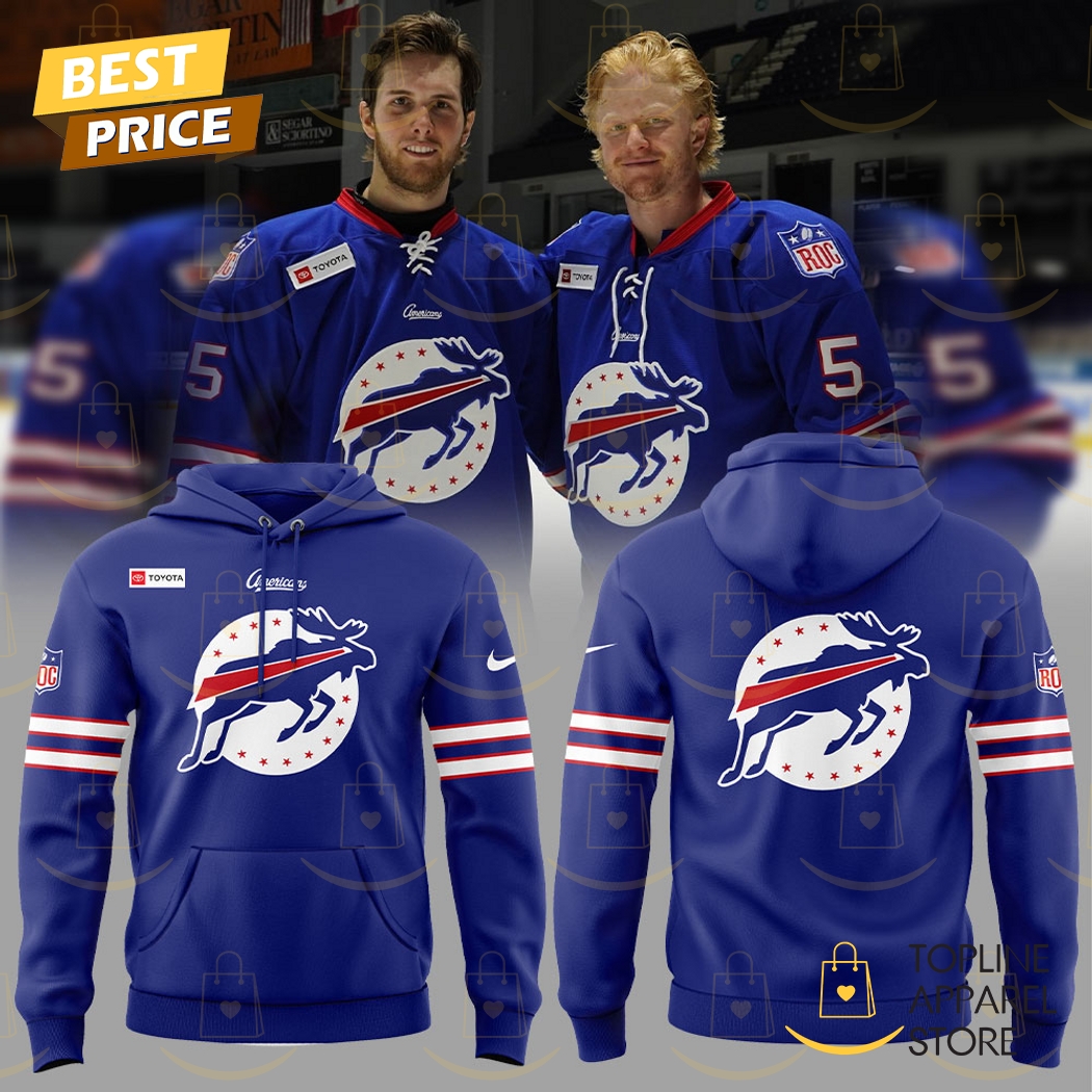 2025 Rochester Americans Ice Hockey Hoodie Premium Merchandise