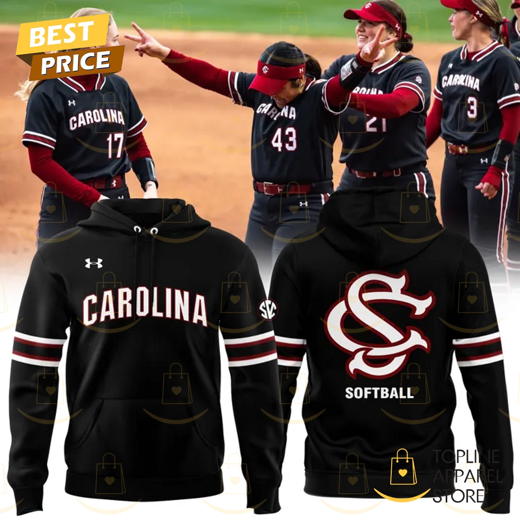 2025 South Carolina Gamecocks Softball Hoodie - Black