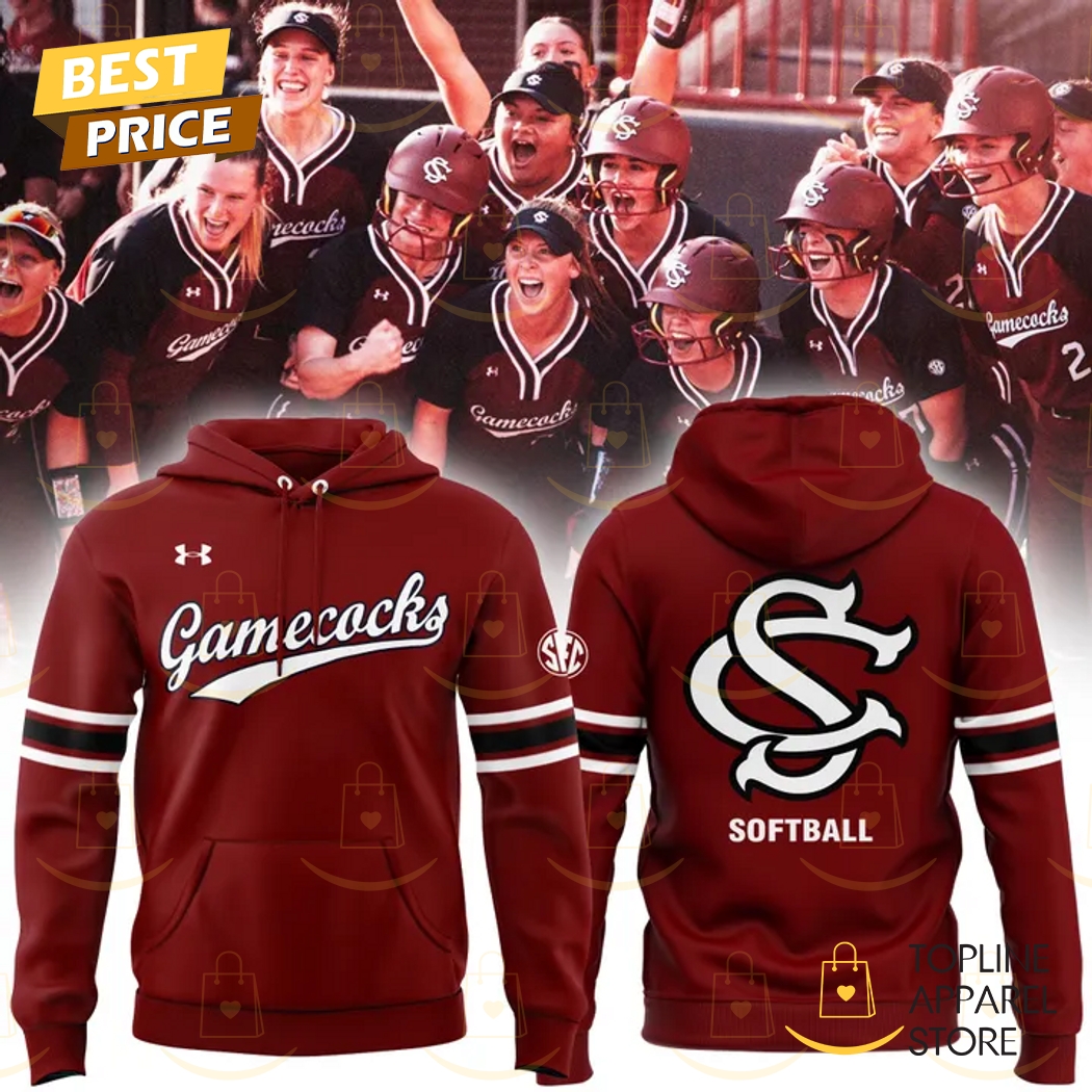 2025 South Carolina Gamecocks Softball Hoodie - Red