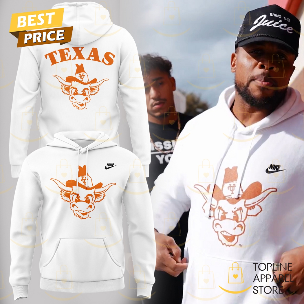 2025 Texas Longhorns Football Hoodie - White