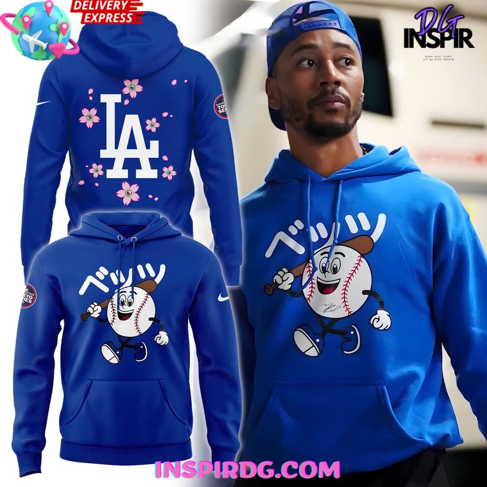 2025 Tokyo Series Los Angeles Dodgers Edition Hoodie