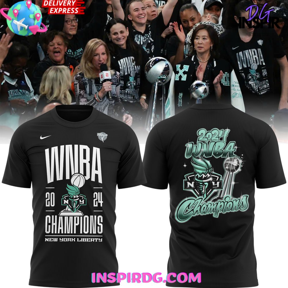 2025 WNBA Champions New York Liberty T-Shirt Premium Merchandise