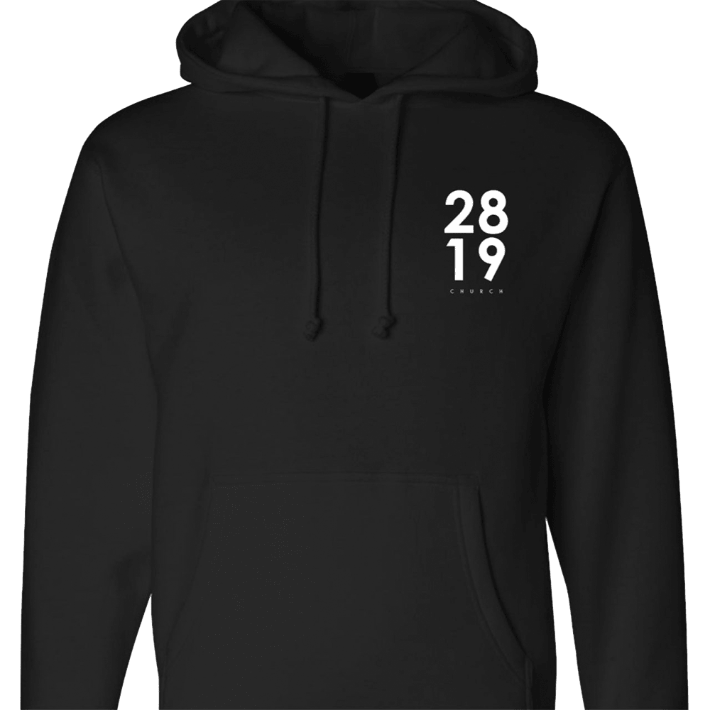 2819 Merch 2819 Church Merchandise Black Hoodie Fathers Day Presents For Son