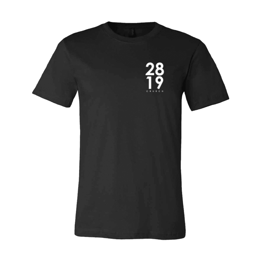 2819 Merch 2819 Church Merchandise Black T-Shirt Fatherâ€™s Day Presents For Husband
