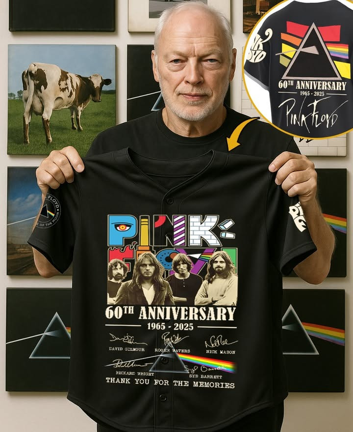 60Th Anniversary Of Pink Floyd 1965 2025 Jersey Thank You For The Memories Fan Merch Gifts
