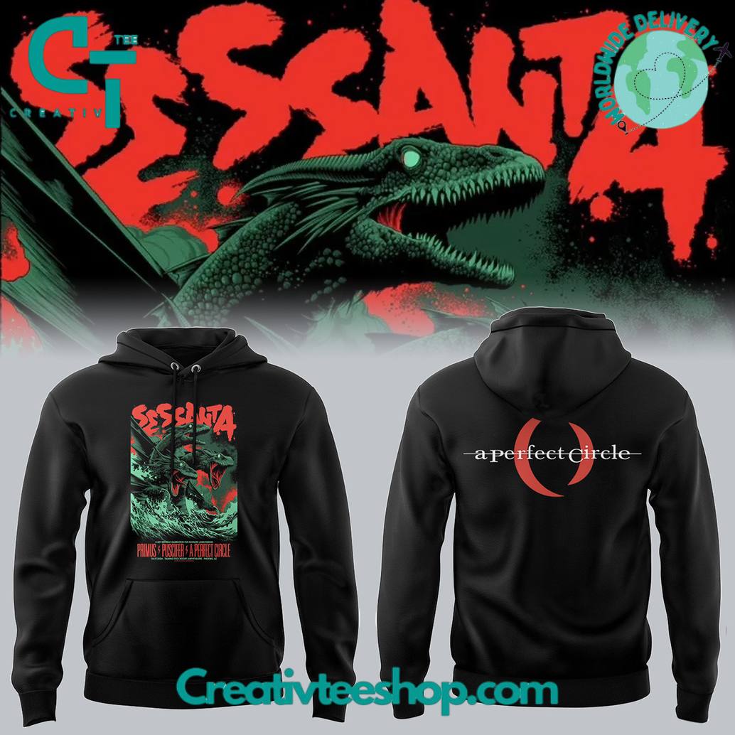 A Perfect Circle x Tour Sessanta Special Black Hoodie