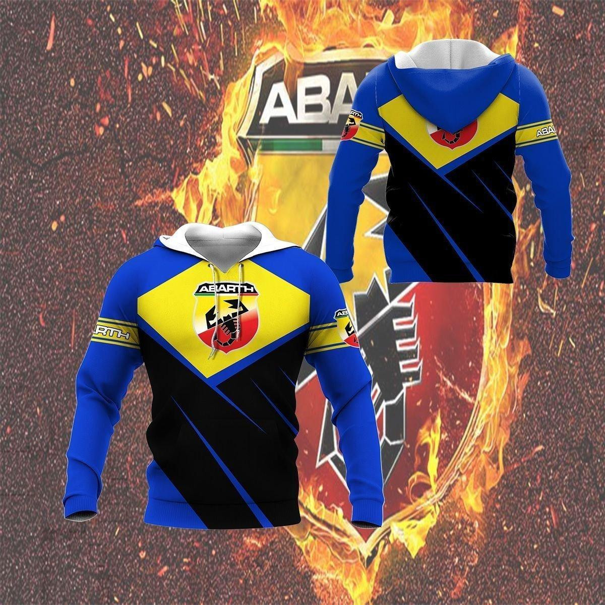 Abarth Shirt Fan Gift 10 Version Unisex 3d Hoodie Zip Hoodie