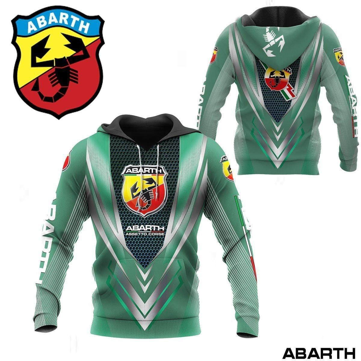Abarth Shirt Fan Gift 11 Version Unisex 3d Hoodie Zip Hoodie