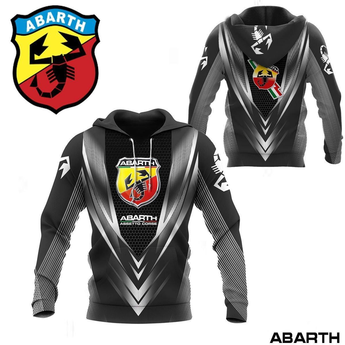 Abarth Shirt Fan Gift 12 Version Unisex 3d Hoodie Zip Hoodie
