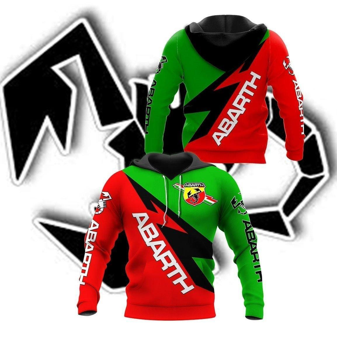 Abarth Shirt Fan Gift 13 Version Unisex 3d Hoodie Zip Hoodie