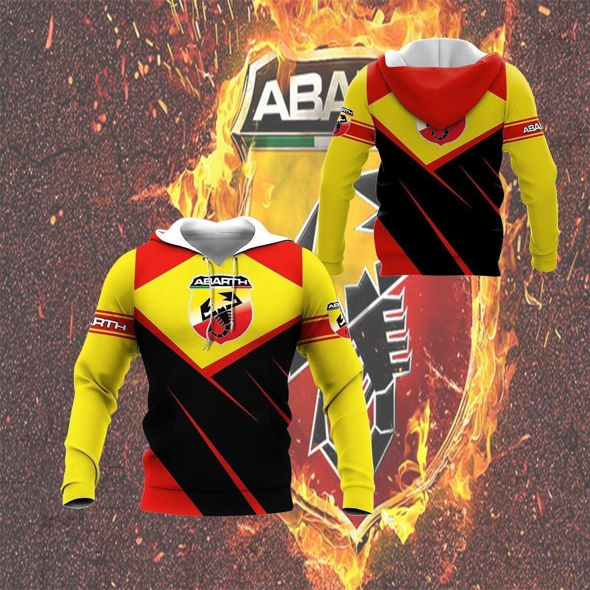Abarth Shirt Fan Gift 7 Version Unisex 3d Hoodie Zip Hoodie