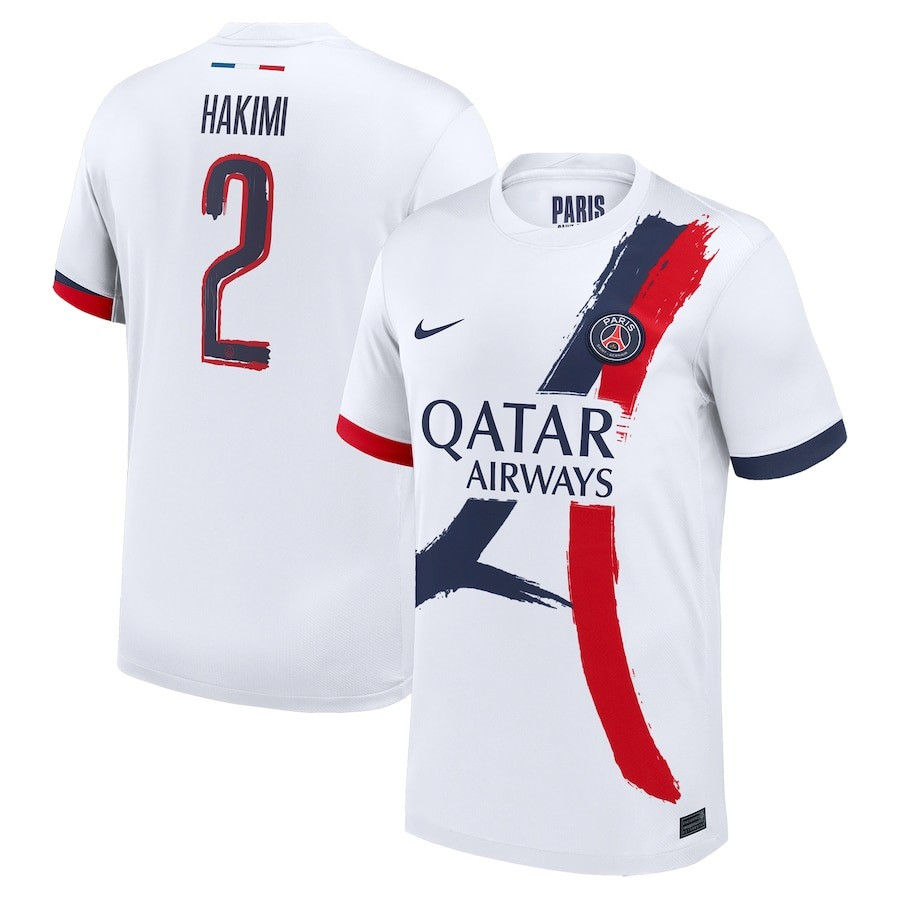 Achraf Hakimi PSG Jersey 2024-25 Cup Print Paris Saint-Germain PSG Football Player Jersey
