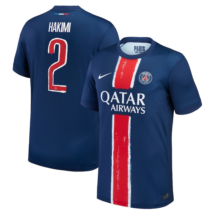 Achraf Hakimi PSG Jersey 2024-25 Cup Printing Paris Saint-Germain PSG Football Jersey