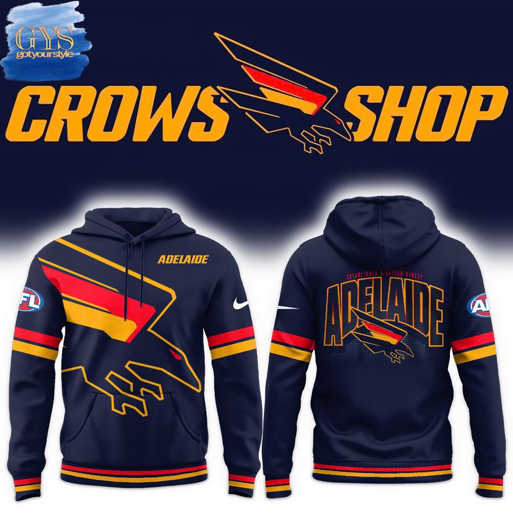 Adelaide Crows 2024 Limited Made From South Australia Hoodie Premium Merchandise