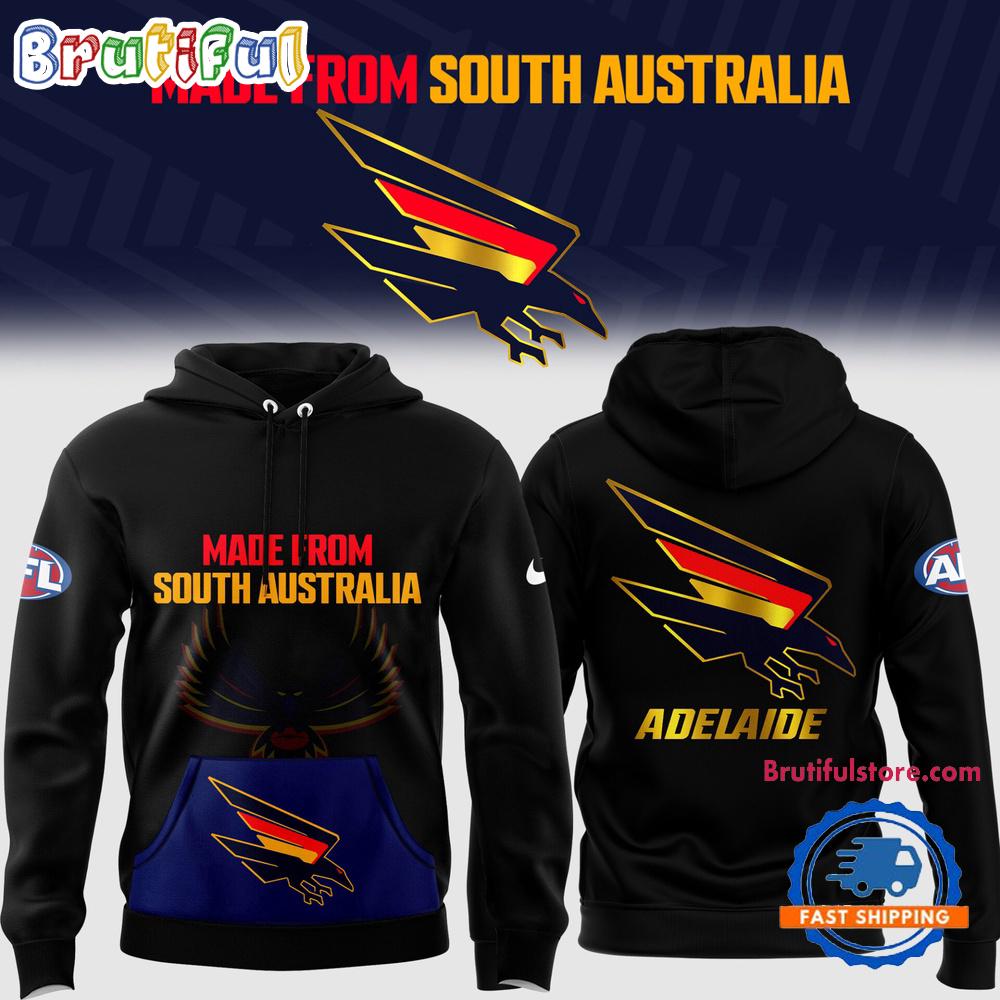 Adelaide Crows Football 2024 Limited Made From South Australia Hoodie