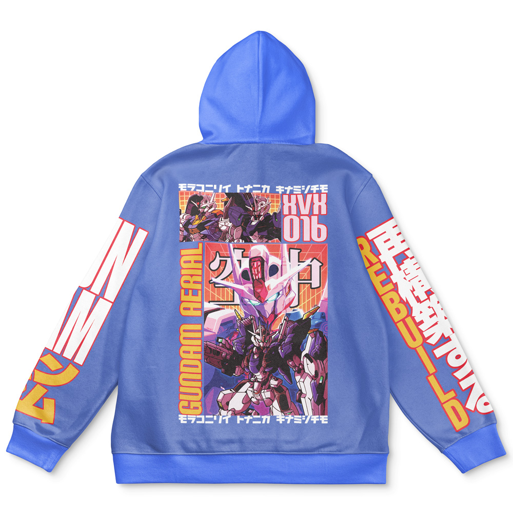 Aerial Gundam Witch from Mercury Streetwear Hoodie Premium Merchandise