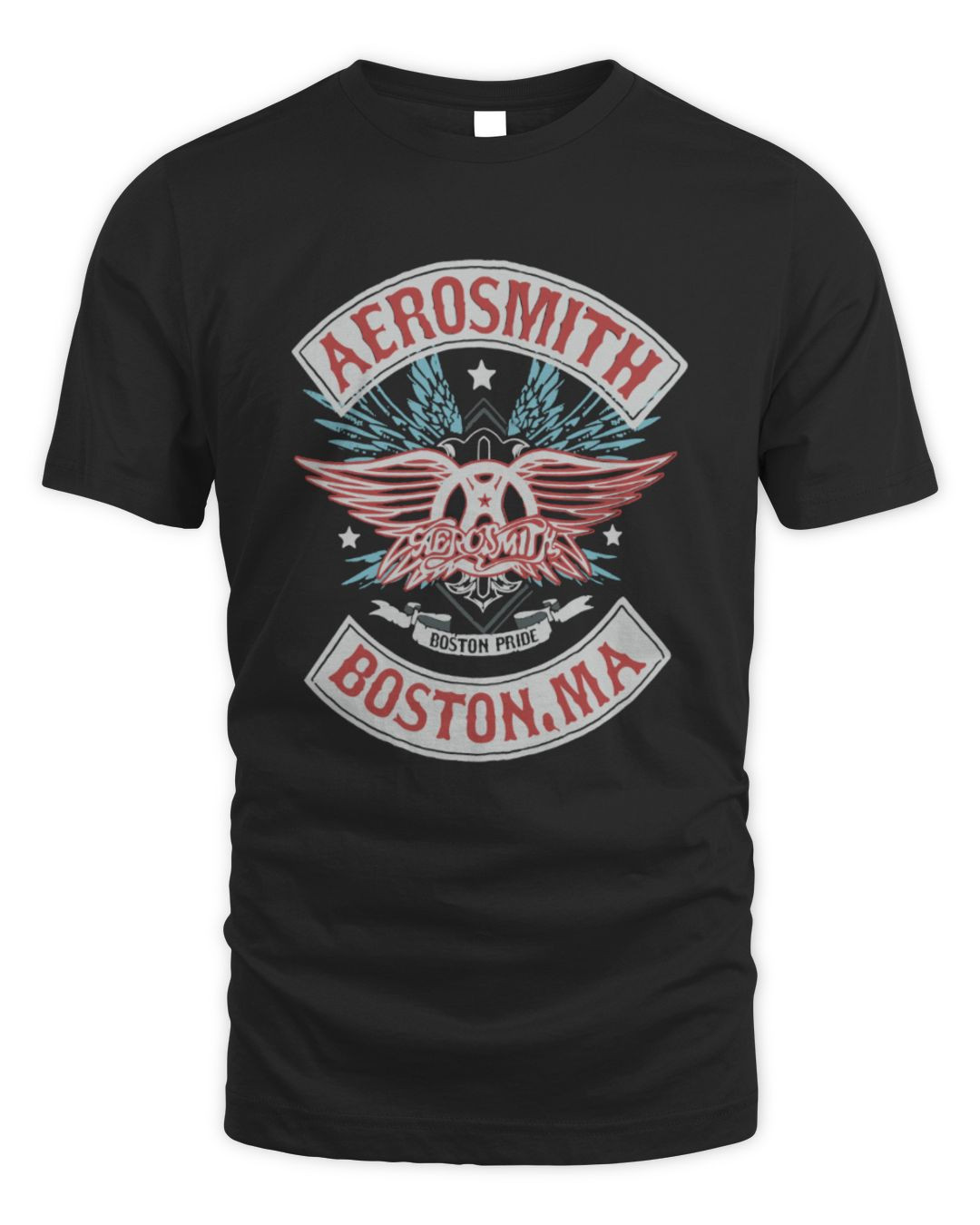 Aerosmith Merch Boston Pride T Shirt Premium Merchandise