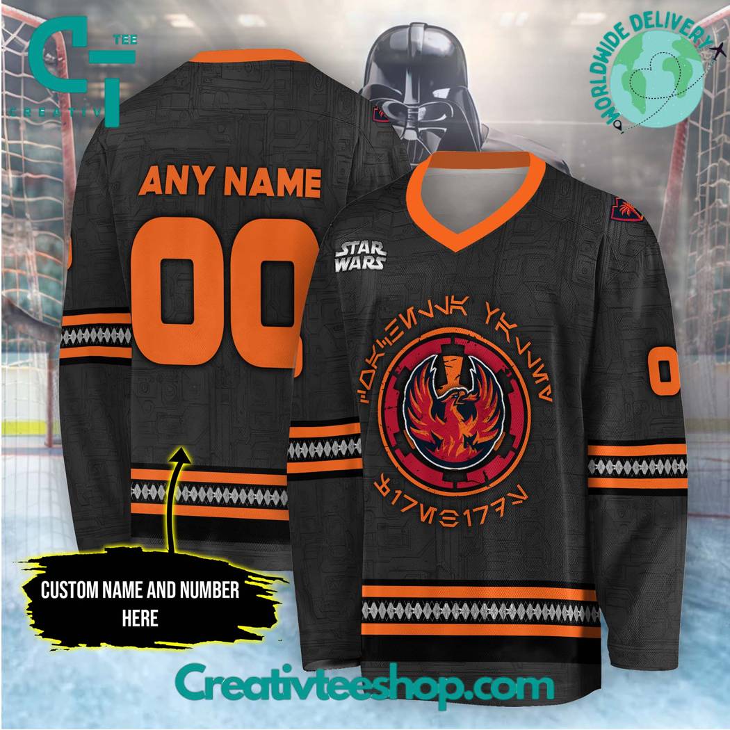 AHL Coachella Valley Firebirds x Star Wars 2024 Hockey Jersey