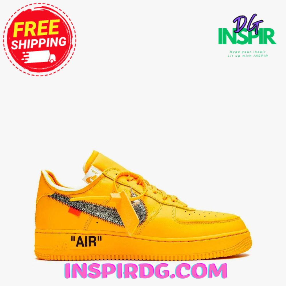 Air Force 1 Low University Gold Trainers In Yellow