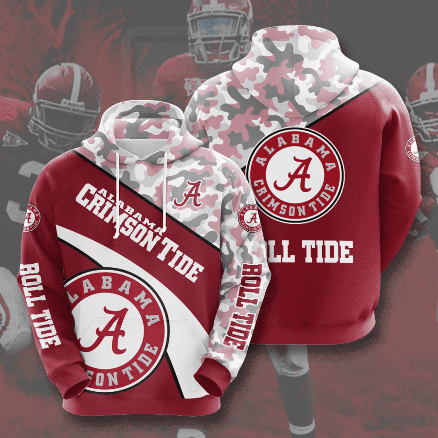 Alabama Crimson Tide Hoodie  Zip Hoodie Version 2929