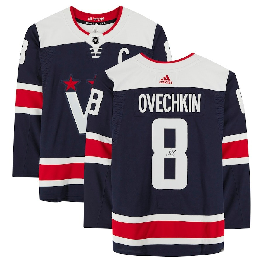 Alex Ovechkin Jersey Autographed Washington Capitals Alex Ovechkin Fan Merch