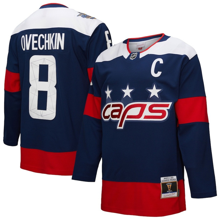 Alex Ovechkin Jersey Washington Capitals Player Jersey Hockey Fan Merch Gift Ideas