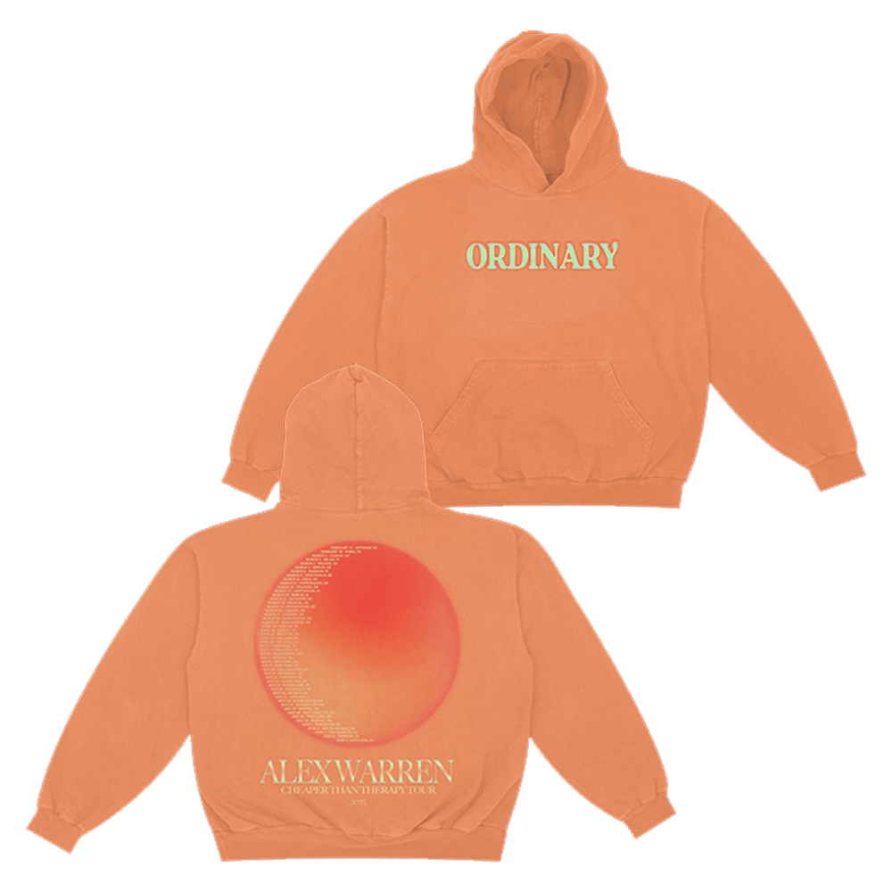 Alex Warren Merch Ordinary Hoodie Che aper Than Therapy Tour Merch Fathers Day Gifts For Husband