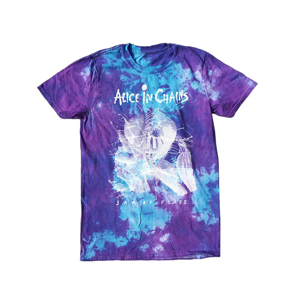 Alice In Chains Jar Of Flies Tie Dye T-Shirt Gifts For Rock Band Fans