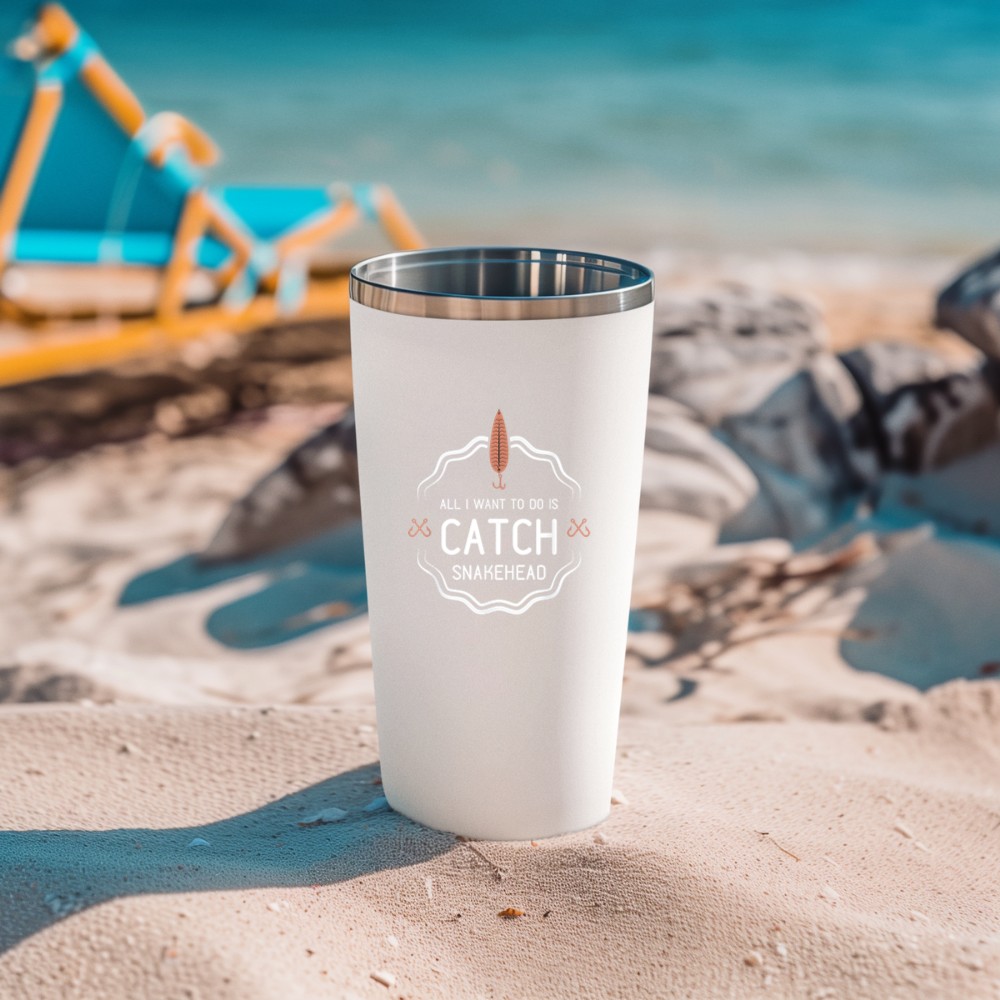 All I Want To Do Is Catch Snakehead funny fishing gift Tumbler