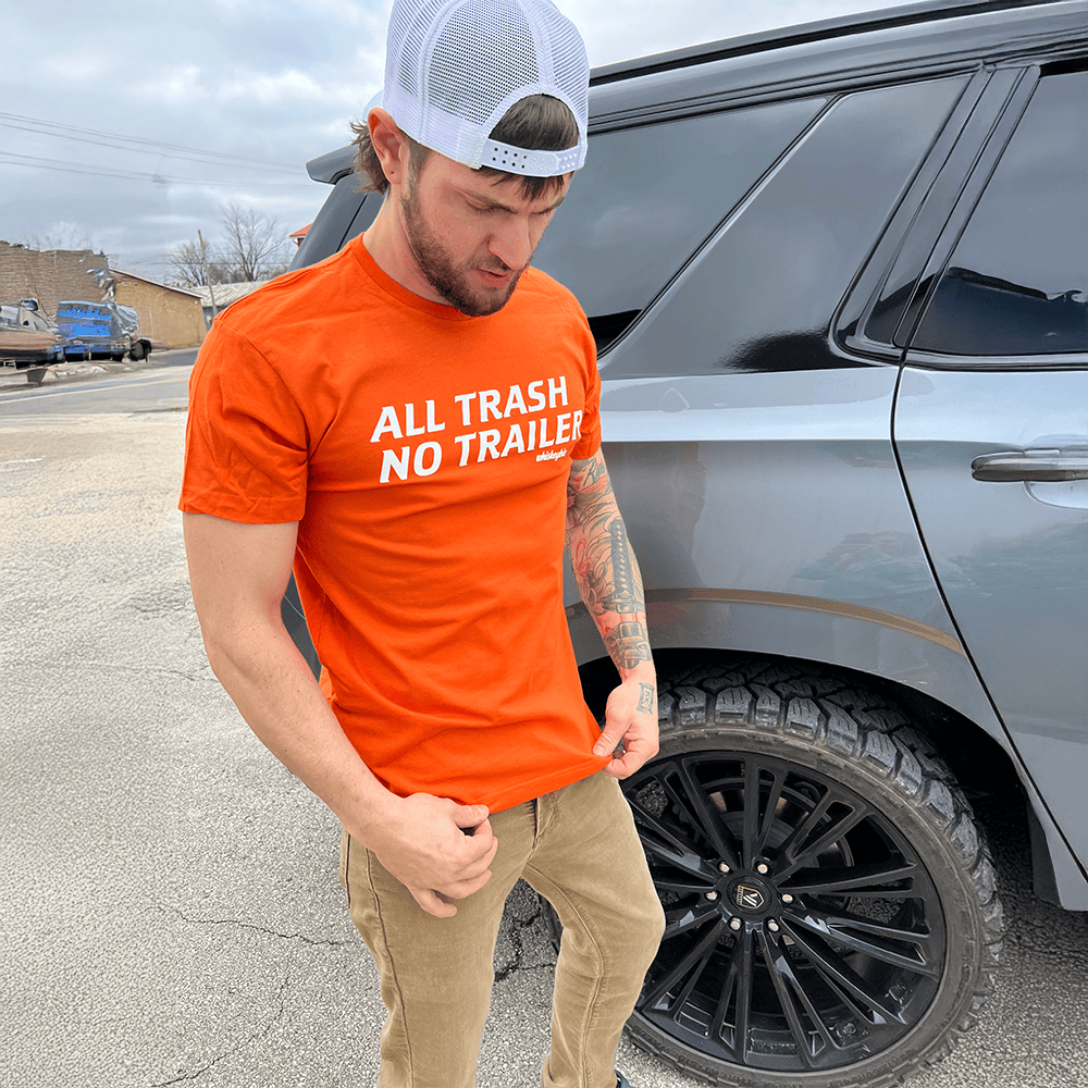 All Trash No Trailer Shirt Stepdad Gifts For Father's Day