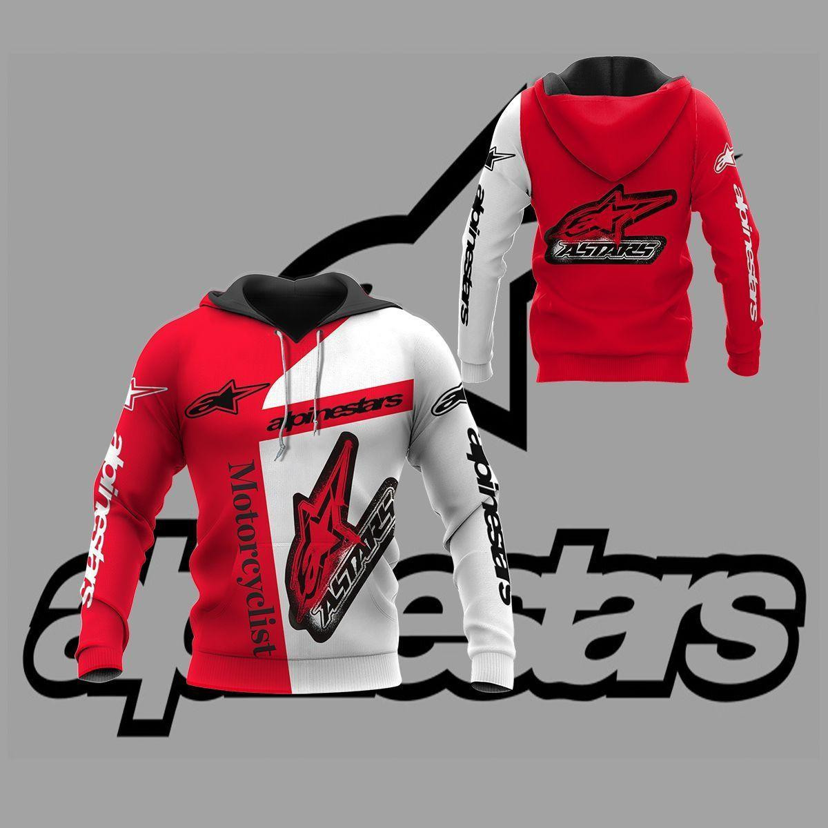 Alpinestars Shirt Fan Gift 85 Version Unisex 3d Hoodie Zip Hoodie